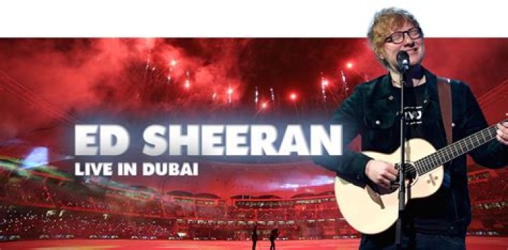 Ed Sheeran Wows In Dubai
