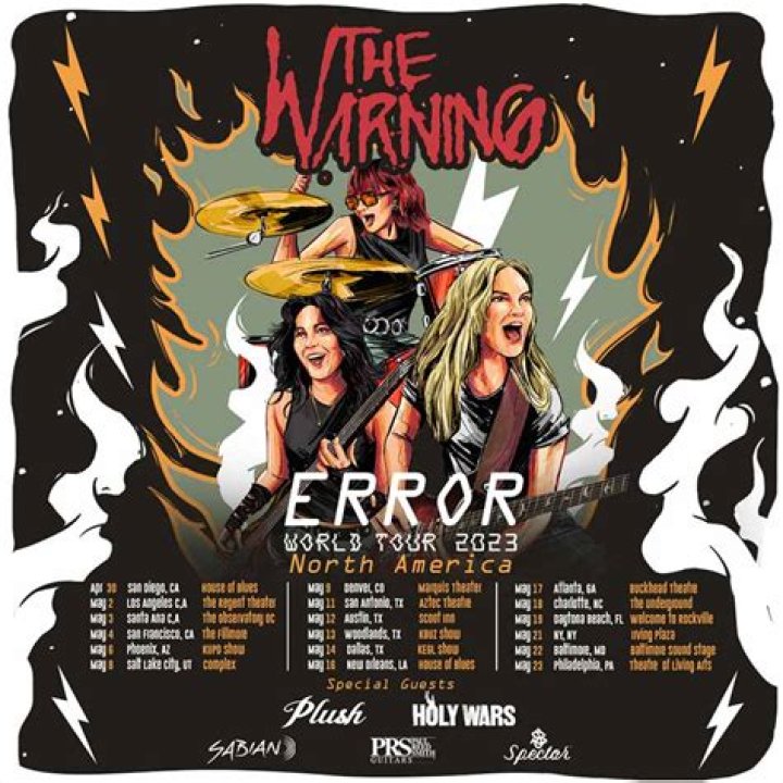 The Warning Announce North American ‘Error’ Tour