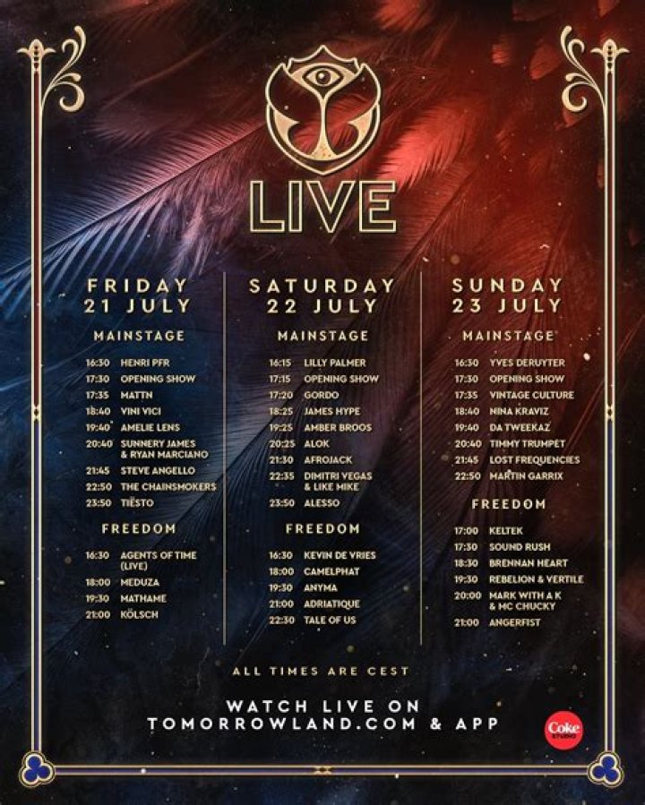 Tomorrowland 2023 Announces Lineup With More Than 600 Acts Over Two Weekends